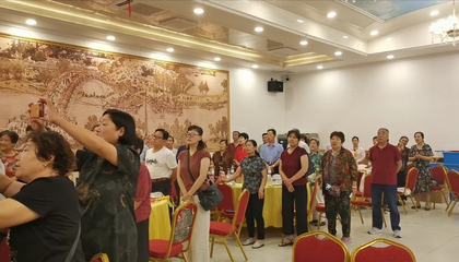 【山东老年体协戏曲协会携福美康庆八一演唱会】-山东福美康健康科技新闻资讯
